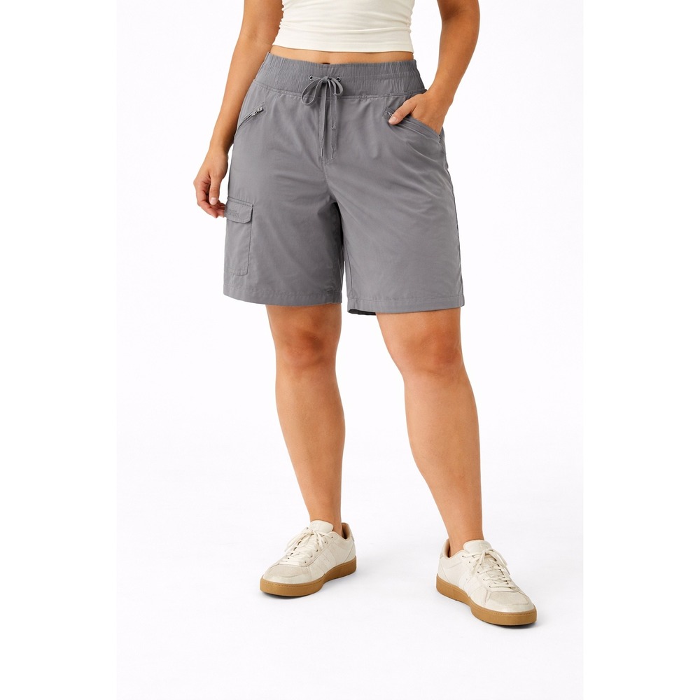 Baleaf Gray Athletic Cargo Shorts
